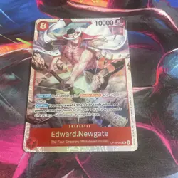 Edward.Newgate OP16-003 Super Rare The Time of Battle One Piece Foil Near Mint - Image 2