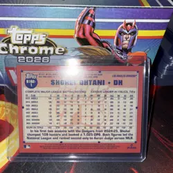 2026 Topps Series 2 #91B2-1 Shohei Ohtani 1991 Crackle Foil Insert Card Dodgers - Image 3