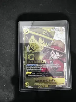 Monkey D Luffy P-106 Winner Foil Promo One Piece Card 2026 - Image 1