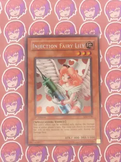Yu-Gi-Oh! - Yugioh - LOD-100 Injection Fairy Lily - Secret Rare - 1st - LP - Image 1