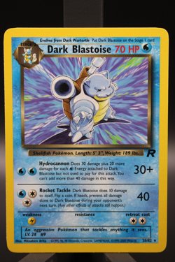 Dark Blastoise 20/82 Team Rocket Set Pokemon TCG Holo Rare 2000 NM LP WOTC - Image 1