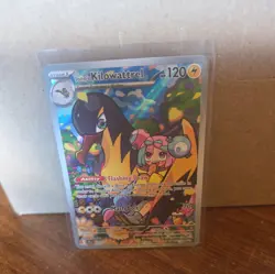The Pokemon Company Iono's Kilowattrel 163/159 SV09 IR Full Art Holo English - Image 1