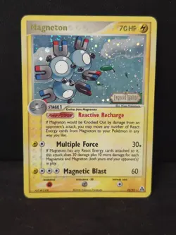 Magneton (Stamped) Reverse Holo - ex Legend Maker 22/92 Pokemon 2006 - EX - Image 1