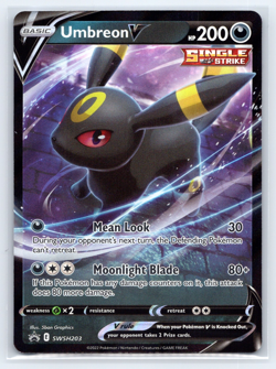 Umbreon V SWSH203 Holo Promo Sword & Shield Promo Pokemon NM - Image 1