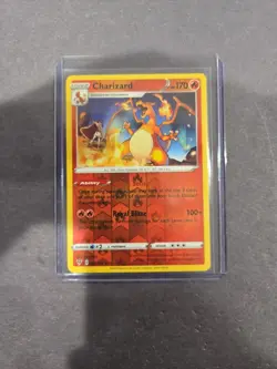 Pokemon TCG: Charizard (Reverse Holo) - 25/185 - SWSH: Vivid Voltage - NM - Image 1
