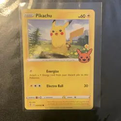 Pokemon Pikachu Trick or Trade 049/203 Promo 60 HP Regular English - Image 1