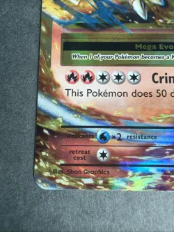 M Charizard EX 13/108 Holo Rare EX Evolutions Pokemon Near Mint - Image 2