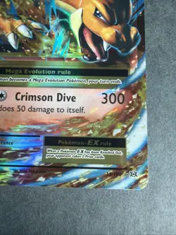 M Charizard EX 13/108 Holo Rare EX Evolutions Pokemon Near Mint - Image 3