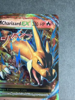 M Charizard EX 13/108 Holo Rare EX Evolutions Pokemon Near Mint - Image 4