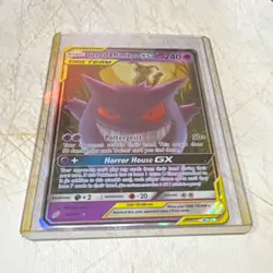 Pokemon Co. Gengar & Mimikyu GX TAG TEAM Holo Ultra Rare 53/181 240HP EN - Image 1