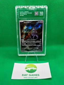 Mewtwo AR 183/165 sv2a Japanese Pokemon TCG Scarlet & Violet 151 Tag 10 - Image 1