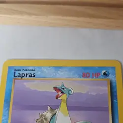 Pokemon TCG Lapras Fossil Rare Regular 25/62 NM Excellent Condition - Image 3
