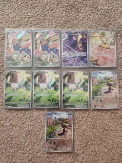 Pokemon TCG Phantasmal Flames Illustration Rare Lot Zacian Yamper Toxtricity - Image 1