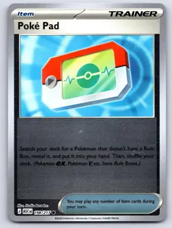 Poke Pad 198/217 Pokemon Ascended Heroes Reverse Holo NM/LP - Image 1