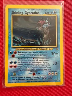 Pokemon TCG Shining Gyarados + Magikarp, HP, Neo Revelation + 47/66 NR cards - Image 1