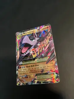 Pokemon TCG M Aerodactyl EX XY98 XY Holo Card HP/DMG Promo - Image 5