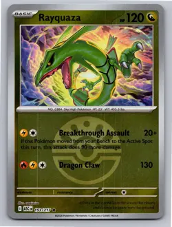 Rayquaza (Friend Ball) 153/217 Rare Ascended Heroes Pokemon Reverse Holo NM - Image 1