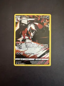THIEVUL GG17 CROWN ZENITH GALARIAN GALLERY POKEMON TCG - Image 1