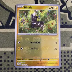 Blitzle 031/086 Pokemon White Flare Common Near Mint MASTER BALL Reverse Holo - Image 1