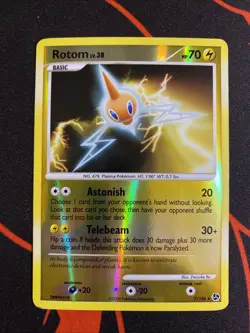 Pokemon Rotom 7/106 Reverse Holo Rare Great Encounters - LP - Image 1
