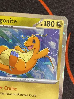 Dragonite 149/165 Cosmos Holo 151 Sam's Club Exclusive Promo Pokemon - SWIRL - Image 2