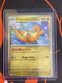 Dragonite 149/165 Cosmos Holo 151 Sam's Club Exclusive Promo Pokemon - SWIRL - Image 4