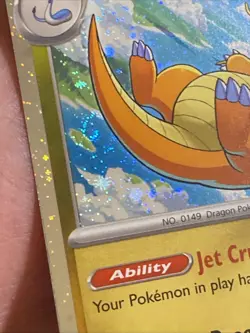 Dragonite 149/165 Cosmos Holo 151 Sam's Club Exclusive Promo Pokemon - SWIRL - Image 4