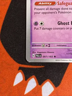 Mimikyu 097/193 Prize Pack Series 4 Play Pokemon Stamped Non-Holo LP - Image 2