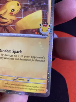 Pikachu 051/162 2026 Pokemon Day Stamped Promo Double Swirl Holo Bleed Swirl 💫 - Image 5