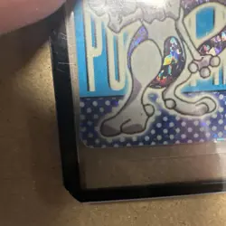 Pokemon Pocket Monsters Prism Holo Mew Mewtwo Evolution Carddass #579 Alakazam - Image 5