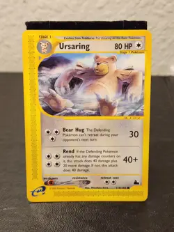 Ursaring 110/144 Pokemon Trading Card Game eCard Skyridge Tcg Vtg Play Game Tra - Image 1