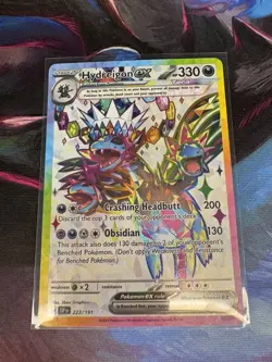 Hydreigon ex - 223/191 - Pokemon Surging Sparks Full Art Ultra Rare LP - Image 1