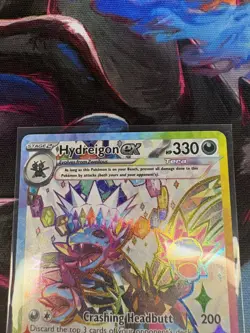 Hydreigon ex - 223/191 - Pokemon Surging Sparks Full Art Ultra Rare LP - Image 3