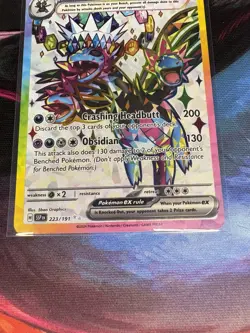 Hydreigon ex - 223/191 - Pokemon Surging Sparks Full Art Ultra Rare LP - Image 4