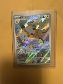 Raichu SV02 Paldea Evolved 211/193 Illustration Rare Holo English 140HP - Image 1