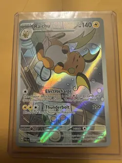 Raichu SV02 Paldea Evolved 211/193 Illustration Rare Holo English 140HP - Image 2