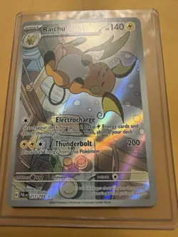 Raichu SV02 Paldea Evolved 211/193 Illustration Rare Holo English 140HP - Image 3