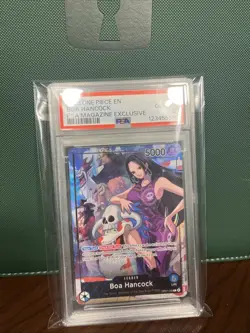 Boa Hancock PSA 10 One Piece Magazine Exclusive Promo 2025 OP07-038 - Image 1