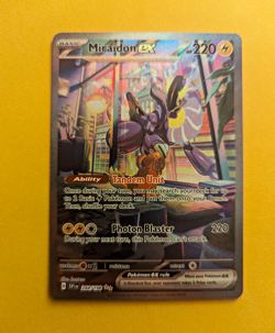 Pokemon TCG Miraidon ex 244/198 Secret Rare Full Art Holo EN - Image 1