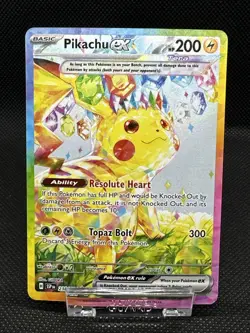 Pokemon Pikachu ex 238/191 Sv08: Surging Sparks Holo Special Illustration Rare - Image 2