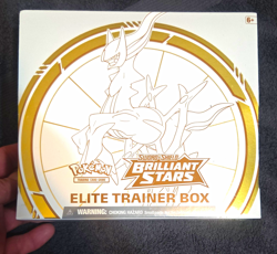 Pokemon TCG Sword & Shield Brilliant Stars Elite Trainer Box Arceus English 2022 - Image 1