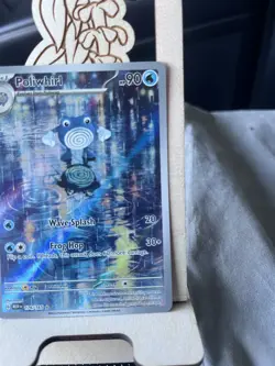 Poliwhirl 176/165 Illustration Rare SV: Scarlet & Violet 151 NM Pokemon TCG - Image 2