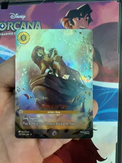 Disney Lorcana Circle of Life Enchanted Fabled 225/204 Enchanted - Image 3
