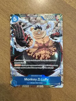 Monkey.D.Luffy - OP11-058 (TR) OP11-058 Carrying On His Will Foil - Image 1