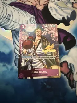 Zoro-Juurou (Event Pack Vol. 5) OP05-067 One Piece PROMO GOLD CHAMPIONSHIP - Image 3