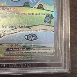 BGS 9.5 Bubble Mew EX Paldean Fates SIR 232/091 Pokemon Card Beckett Graded - Image 5