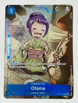 Otama R [PAR] OP13-043 Premium Card Best Selection Vol. 6 ONE PIECE ENGLISH Foil - Image 1
