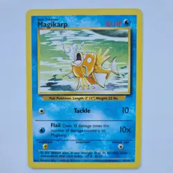 Magikarp 35/102 Uncommon Base Set Pokemon Card WOTC 1999 NM - Image 1