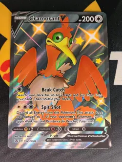 Cramorant V SWSH086 Shining Fates Promo Card Sword & Shield Era Pokemon TCG - Image 1