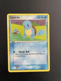 Squirtle | 82/112 | FireRed & LeafGreen | Common | Pokemon Card | NM - Image 1